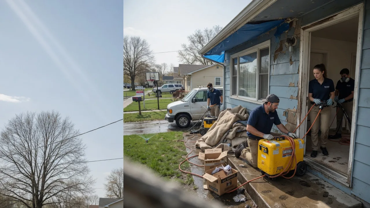Basement Flood Cleanup in Vest, KY near me